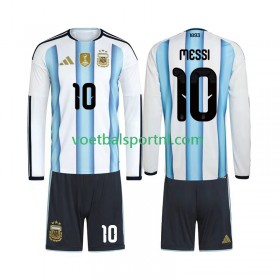 Argentinië Lionel Messi 10 World Cup Kind Thuis Tenue 2026 L/S